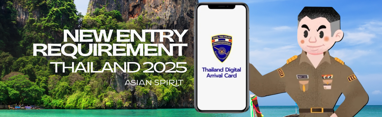 Nuevo requisito TDAC para viajar a Tailandia 2025 - ASIAN SPIRIT