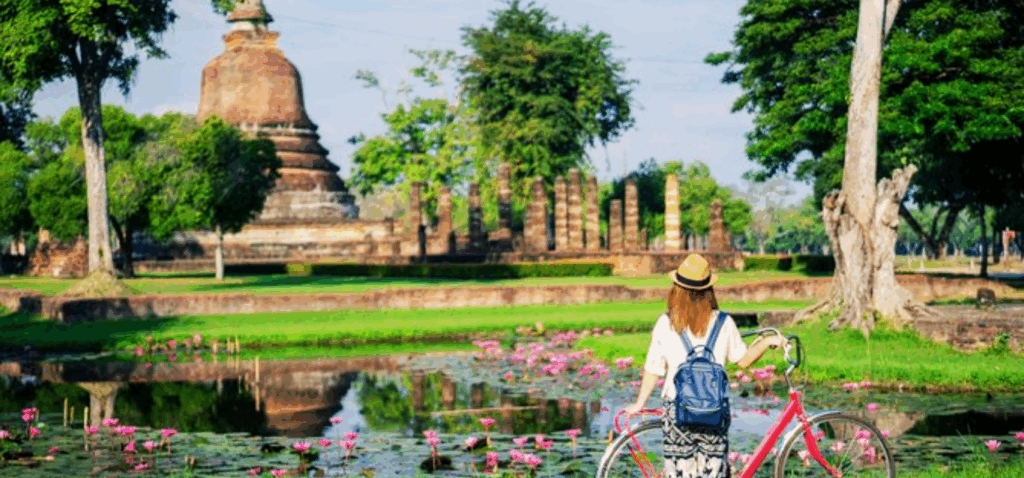 5 Planes Romanticos en el Sudeste Asiatico. - Loy Paseo en Bici por Ayutthaya - Asian Spirit