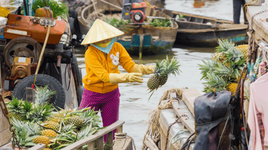 Mercado Flotante Delta del Mekong - El Mekong: un río que une culturas - Asian Spirit